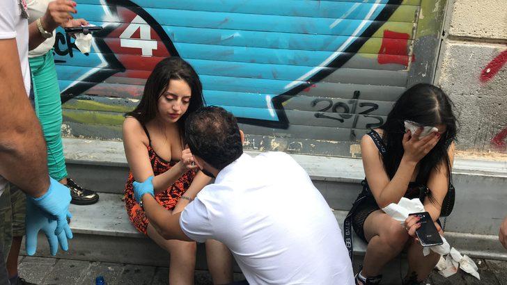 İstiklal Caddesi'nde motosikletli dehşeti!  G3