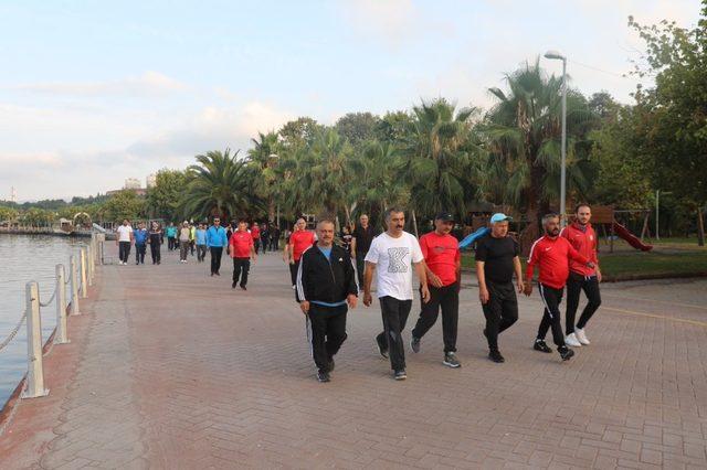 Körfez’de sağlıklı yaşam yürüyüşleri devam ediyor