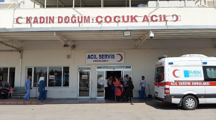 Güvenlik görevlisine hasta yakınından saldırı