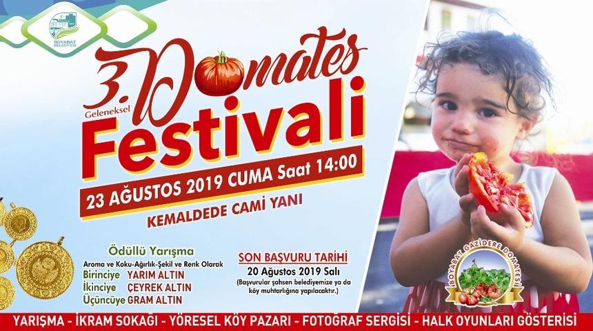 Başkan Çakıcı’dan domates festivaline davet