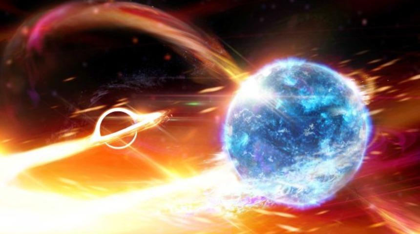 İnanılmaz keşif! Nötron yıldızını yutmuş