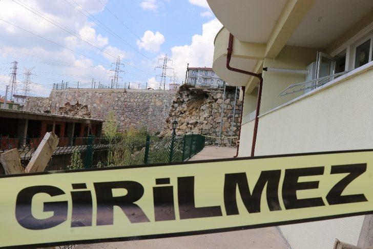 İstinat duvarının evinin üzerine çöktüğü korku dolu anları anlattı G2