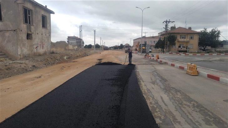 Karaman Belediyesinde asfalt çalışmaları