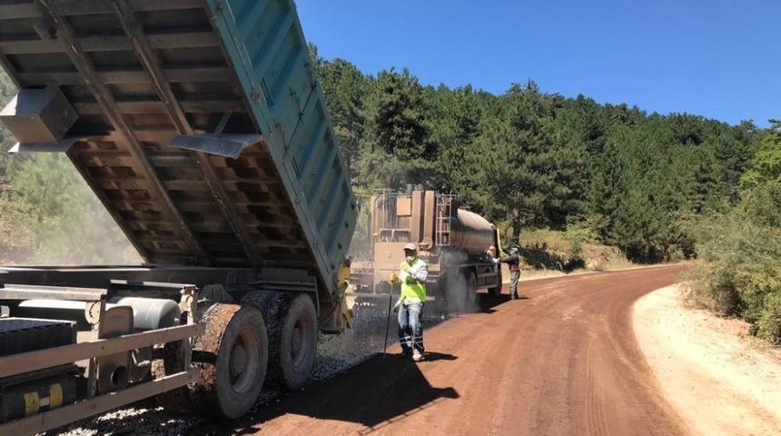 Manisa’da asfaltta yoğun mesai