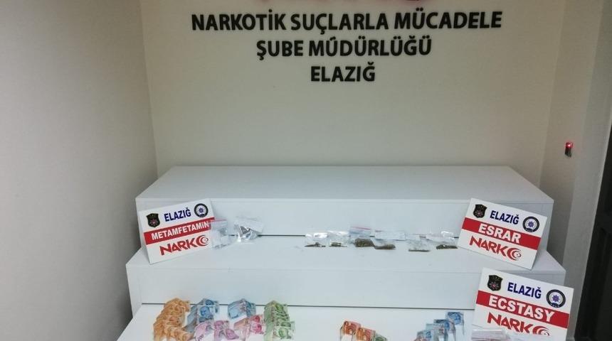 Elazığ’da uyuşturucu operasyonu: 2 tutuklama