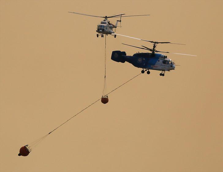 İzmir'de dün başlayan yangın yayılmaya devam ediyor G3