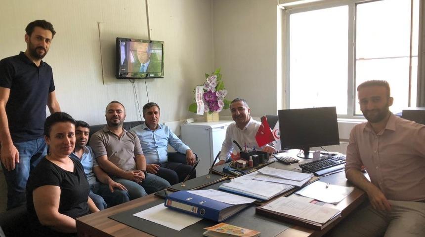 Sağlık-Sen&rsquo;den Uludere Devlet Hastanesine ziyaret