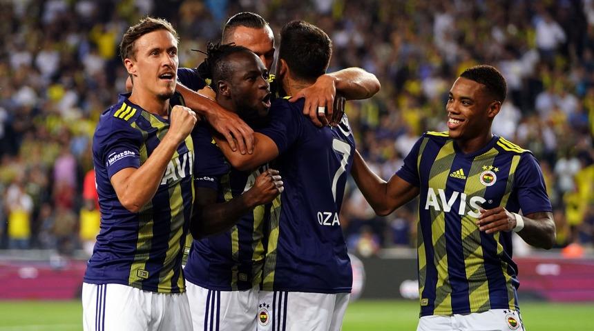 Fenerbahçe, Gazişehir Gaziantep maçının ilk yarısında %86'lık topla oynama başarısı gösterdi