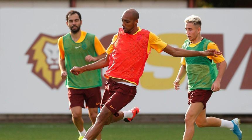 Steven Nzonzi Galatasaray'la ilk antrenmanına çıktı
