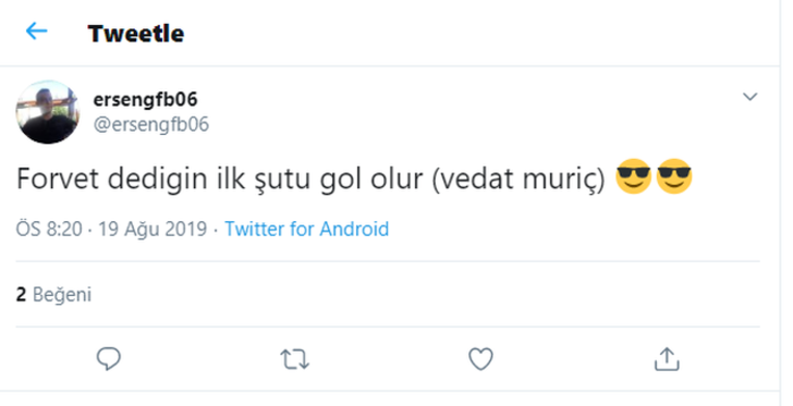 Vedat Muriç sosyal medyayı salladı G2