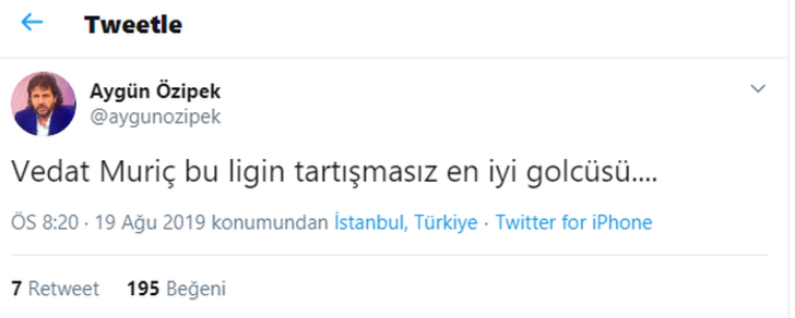 Vedat Muriç sosyal medyayı salladı G4