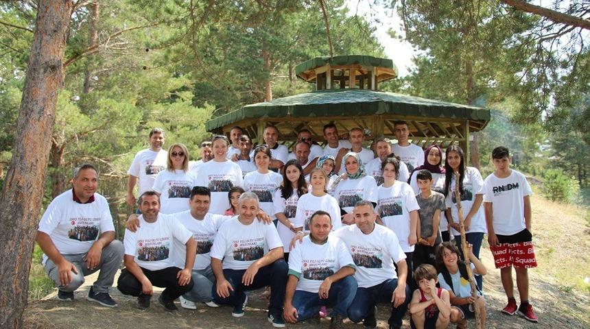 Oltu Lisesi mezunları K&uuml;t&uuml;kl&uuml; G&ouml;l&rsquo;de bir araya geldiler