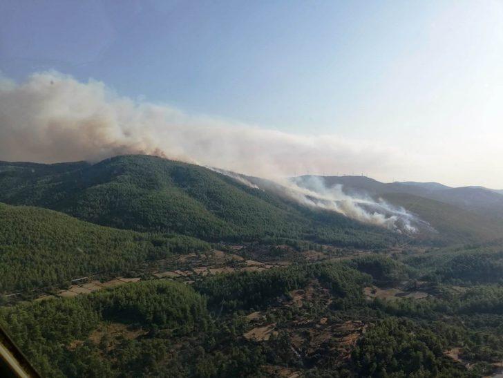 İzmir'deki yangın kısmen kontrol altına alındı G1