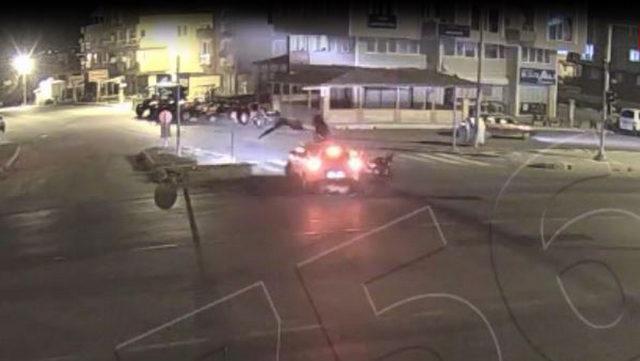 Burdur'daki kazalar Mobese kameralarında