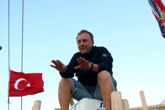 Kamıştan tekne Boğaz da&nbsp; 1