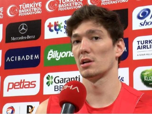 Cedi Osman: Umuyorum ki birkaç sene içerisinde Avrupa'nın iyi takımlarından olacağız