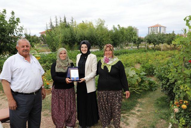 Akyurt’un en güzel bahçe ve balkonları yarıştı