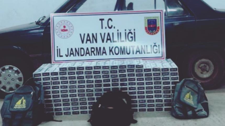 Erciş&rsquo;te 3 bin 500 paket ka&ccedil;ak sigara ele ge&ccedil;irildi