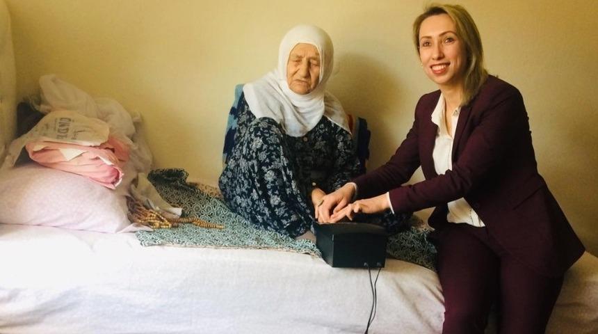 N&uuml;fus M&uuml;d&uuml;rl&uuml;ğ&uuml;nden, yaşlı ve engellilere evde hizmet