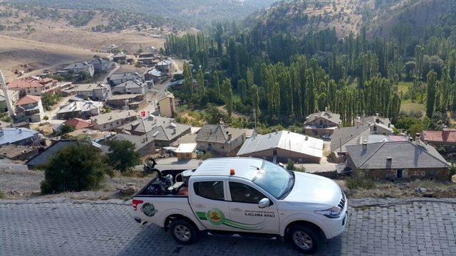 Büyükşehir’den Konya genelinde haşereyle mücadele