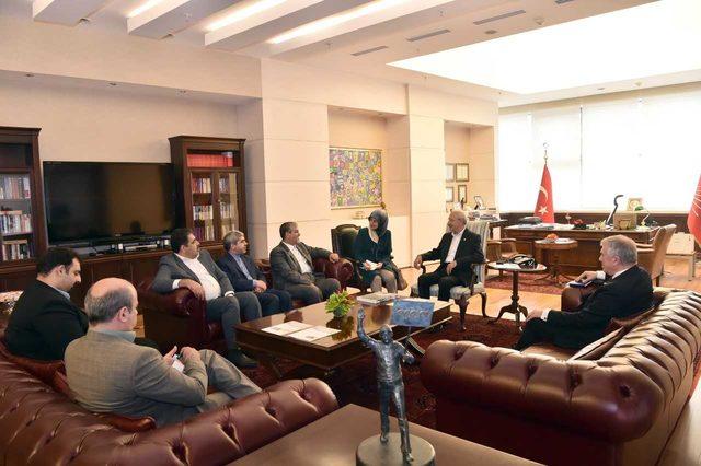 Kılıçdaroğlu, İran heyeti ile görüştü