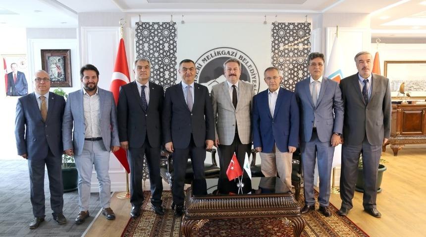 KAYSO&rsquo;dan Melikgazi Talas ve Hacılar Belediyesine Ziyaret