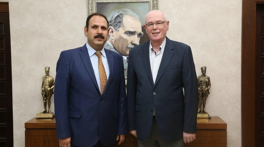 Cumhuriyet Başsavcısı Murat İrcal’dan Başkan Kazım Kurt’a ziyaret