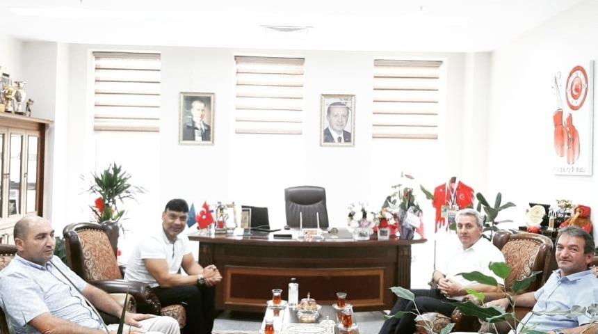 S&ouml;nmez&rsquo;e tebrik ziyareti