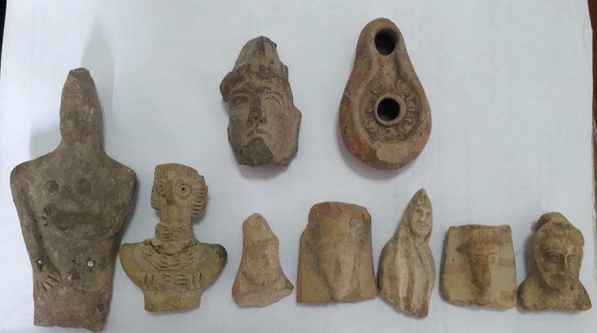 Boyabat’ta 33 parça tarihi eser ele geçirildi