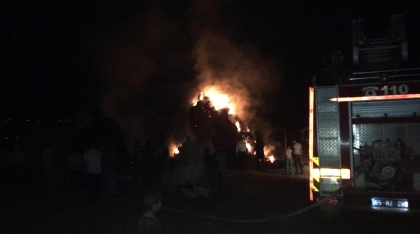 Çaldıran’da 3 bin 600 bağ ot yandı