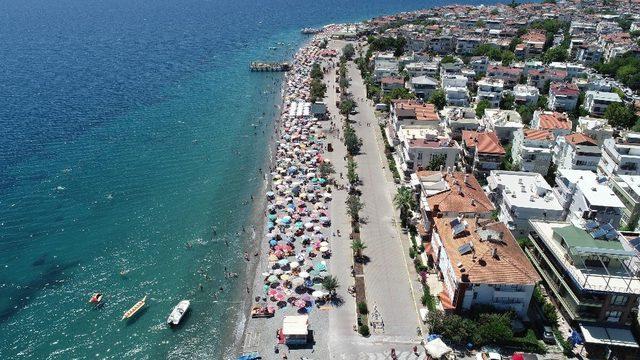 Balıkesir sahilleri turistlerin g&ouml;zdesi 1