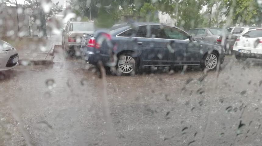 Kayseri&rsquo;de yağmur etkili oldu