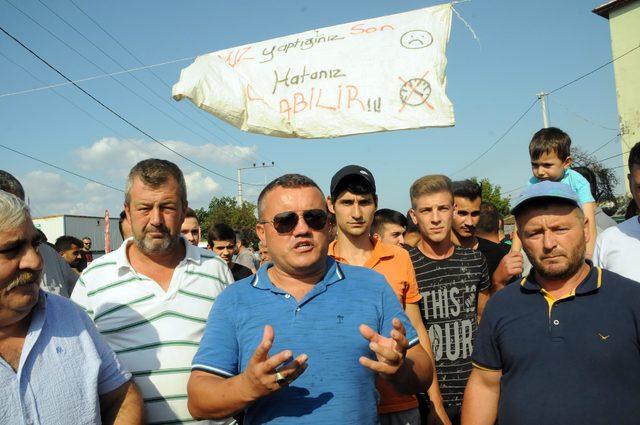 'Ölüm yolu'nda protesto