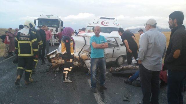 Aksaray’da trafik kazası: 1 ölü, 2 yaralı