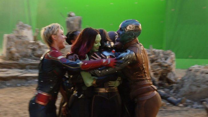 Avengers: Endgame'den kamera arkası fotoğrafları G2