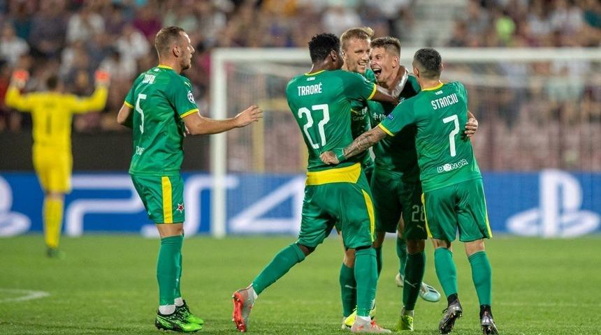 Cluj 0 - 1 Slavia Prag