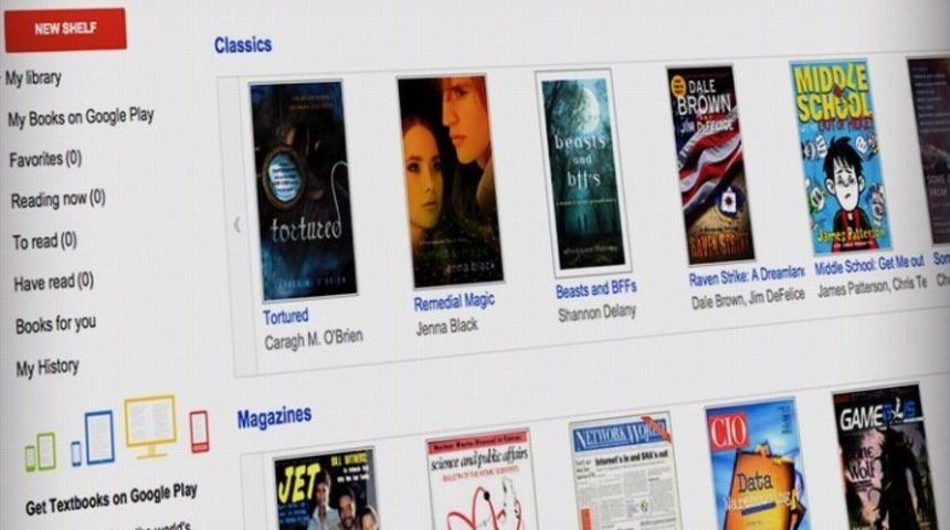 Dijital kitaplar yükseliyor