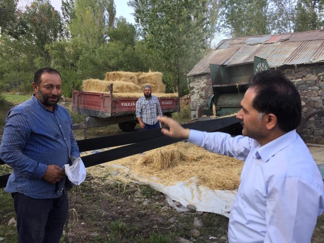 U&ccedil;ar, Yakutiye&rsquo;ye bağlı k&ouml;ylerin ihtiya&ccedil;larını tespit ediyor...