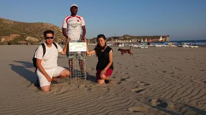 Patara Plajı'nda 201 yuva belirlendi