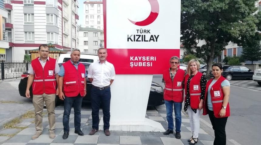 T&uuml;rk Kızılay Kayseri Şubesi kurban bağışında yine 1&rsquo;inci oldu