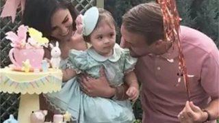 Caner Erkin ile Şükran Ovalı'dan kızlarına 1. yaş partisi!