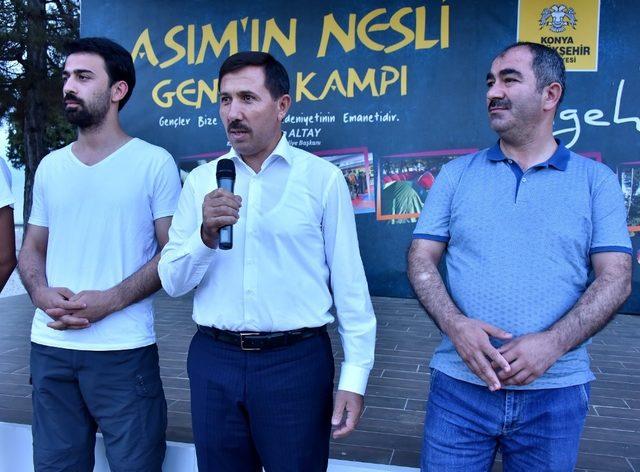 Başkan Kılca, Atabey Gençlik Kampı’nda gençlerle buluştu