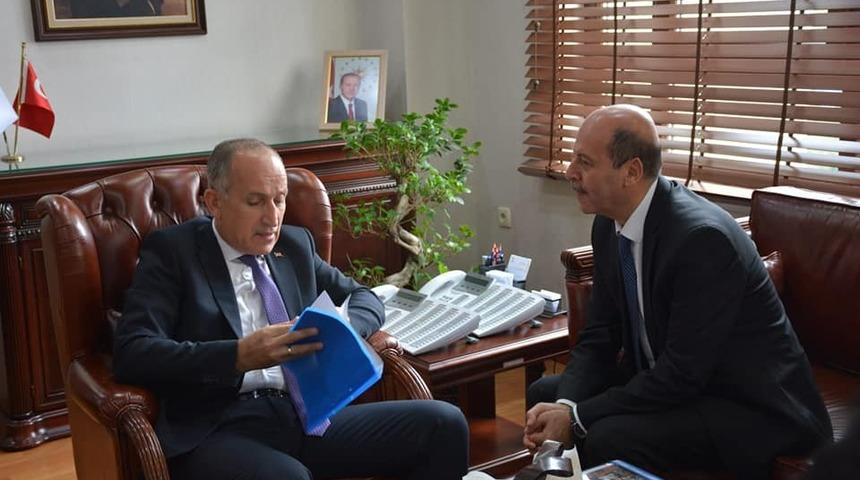 Başkan Bozkurt proje &ccedil;alışmaları i&ccedil;in Ankara&rsquo;ya gitti