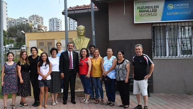 Başkan Soner Çetin, vatandaşlarla buluştu