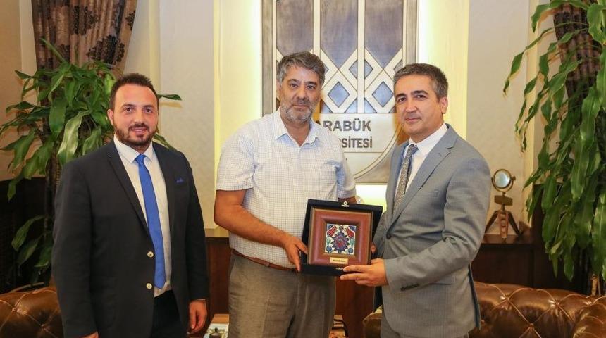 M&Uuml;SİAD&rsquo;dan Rekt&ouml;r Polat&rsquo;a ziyaret