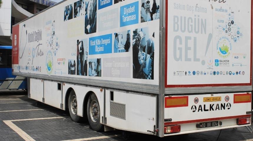 Tarama tırı 20 hastalık ş&uuml;phelisini hastanelere y&ouml;nlendirdi