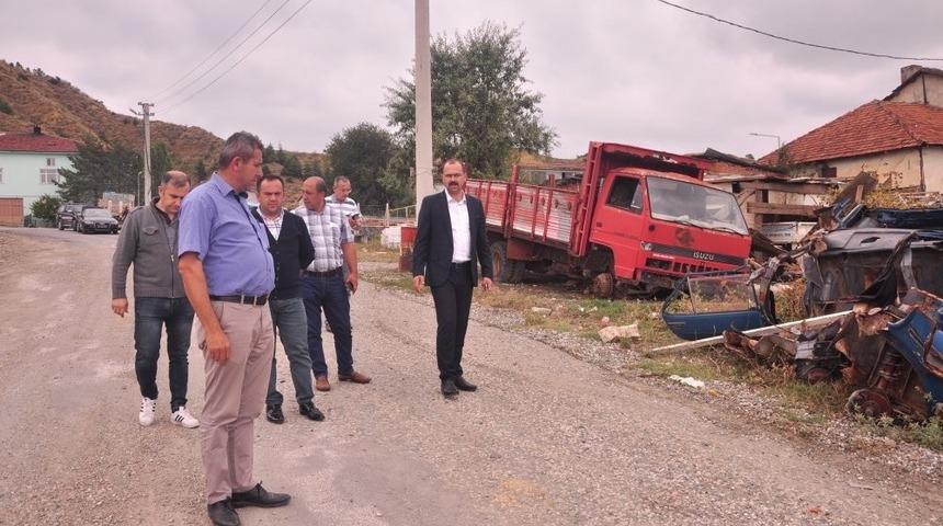 Başkan Kavaklıgil, Tosya&rsquo;da Metal Sanayi Sitesini ziyaret etti