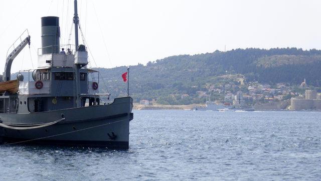 Rus araştırma ve istihbarat toplama gemisi, Çanakkale Boğazı'ndan geçti