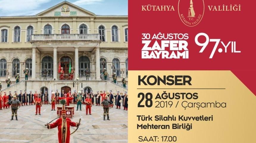 TSK Mehteran Birliği 28 Ağustos&rsquo;ta K&uuml;tahya&rsquo;da