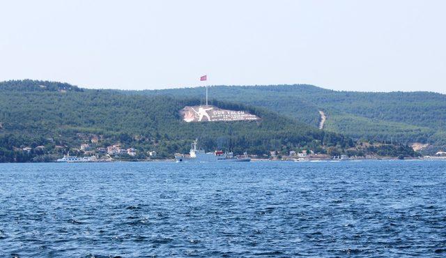 Rus istihbarat gemisi Çanakkale Boğazı’ndan geçti